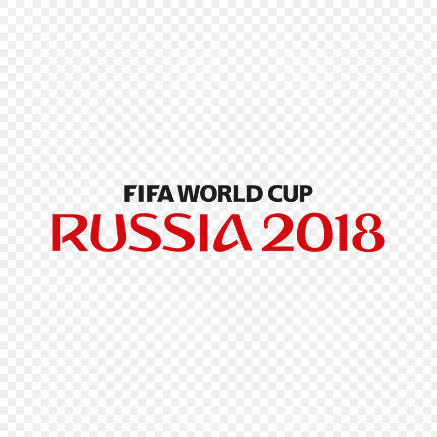 2018 FIFA World Cup logo transparent PNG