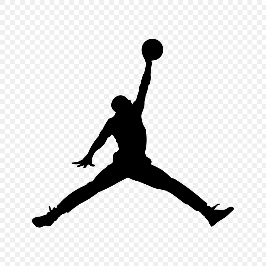 Air Jordan logo transparent PNG