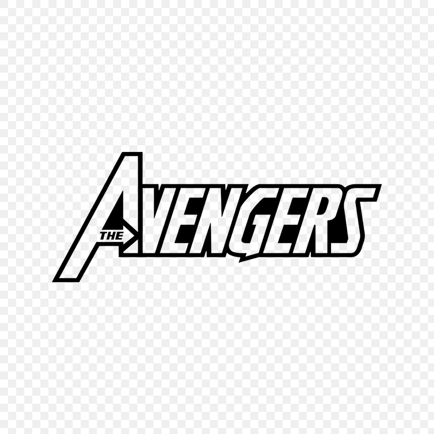 Avengers logo transparent PNG