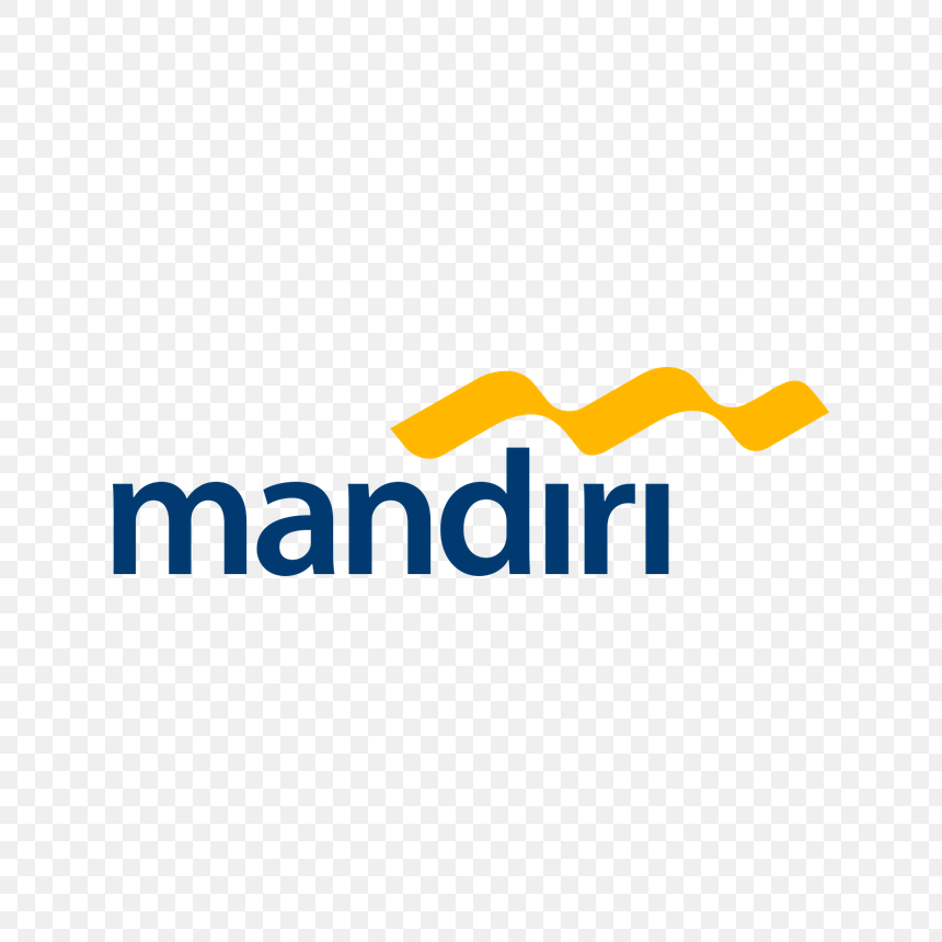 Bank Mandiri logo transparent PNG