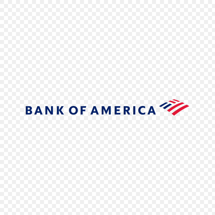 Bank of America logo transparent PNG