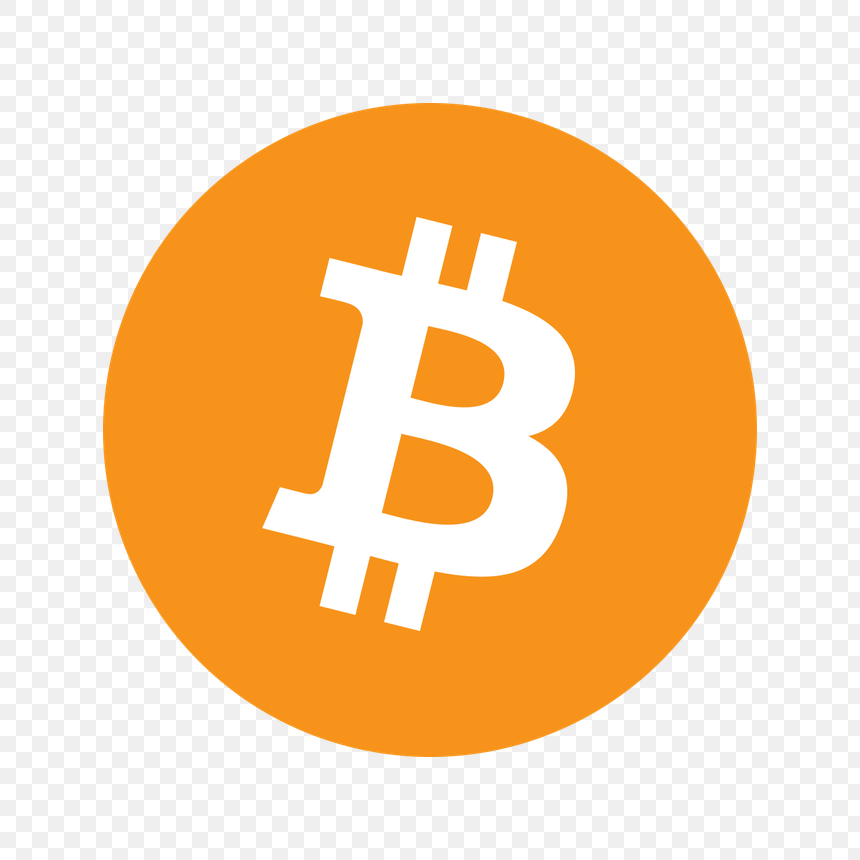 Bitcoin logo transparent PNG