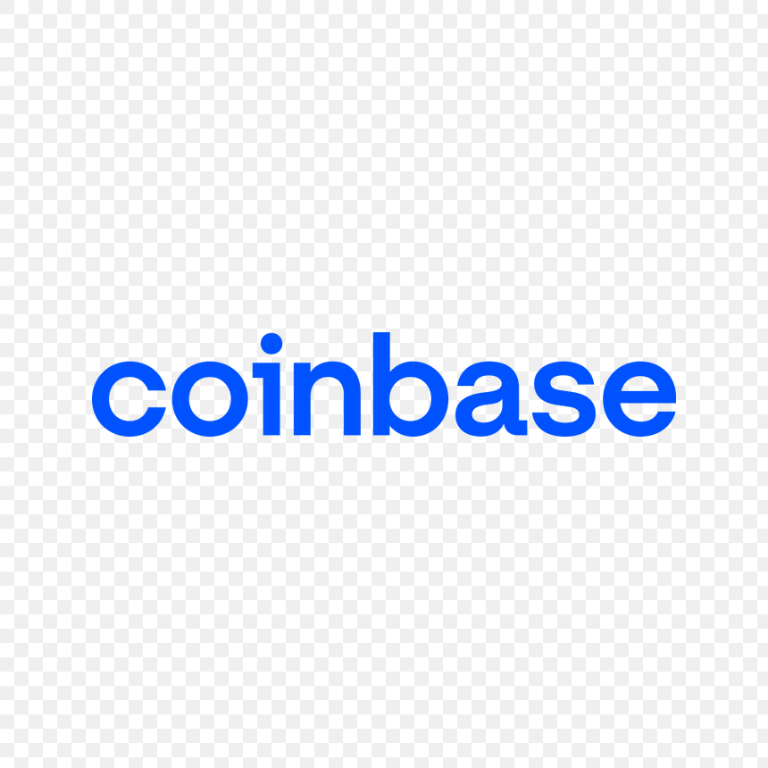 Coinbase logo transparent PNG