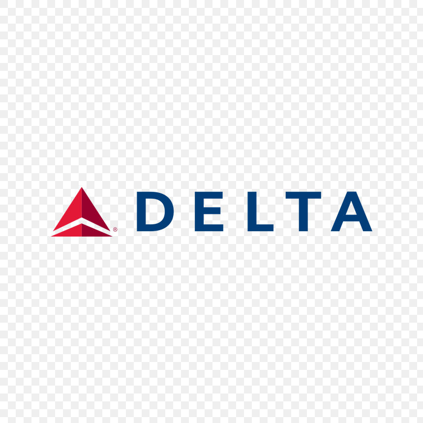 Delta Air Lines logo transparent PNG