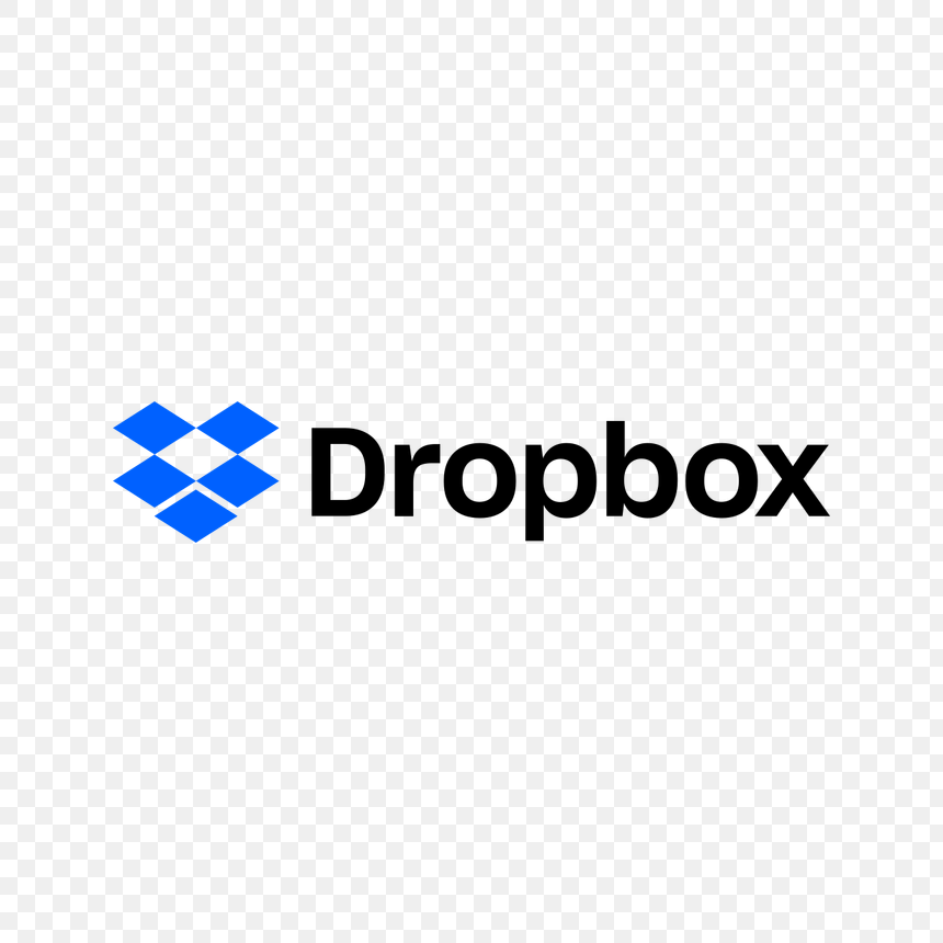 Dropbox logo transparent PNG