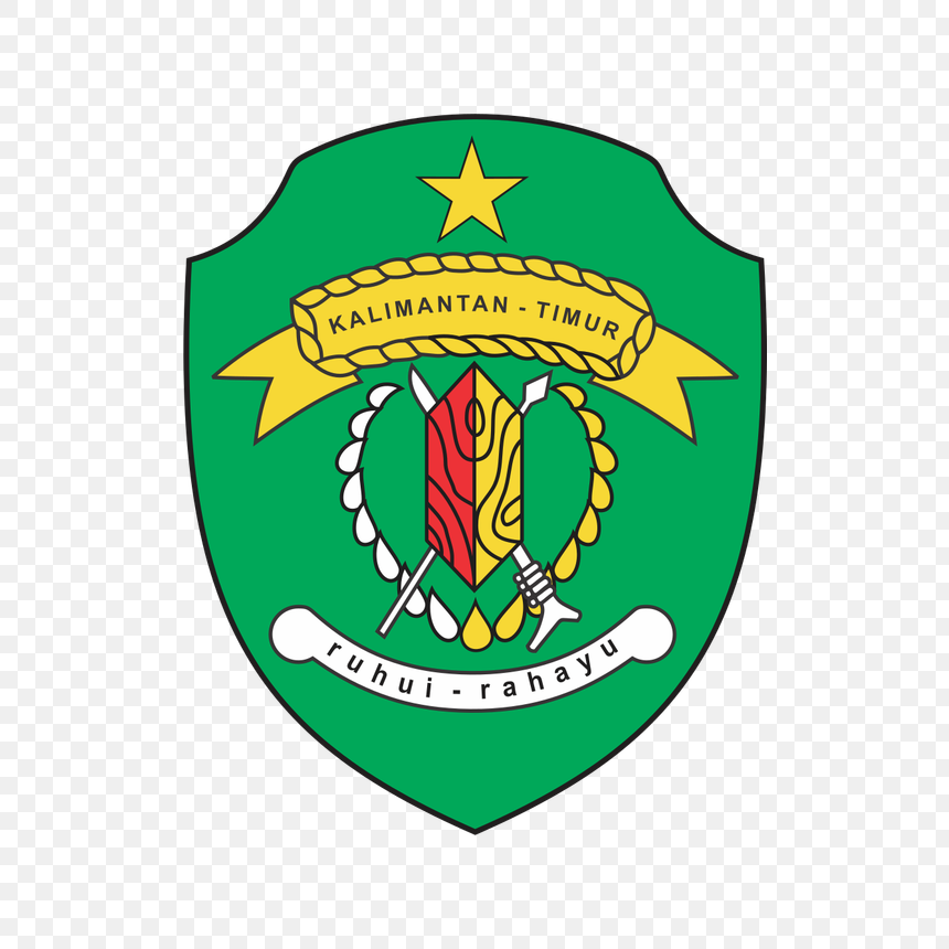 East Kalimantan Province logo transparent PNG