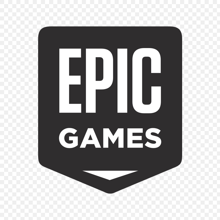 Epic Games logo transparent PNG