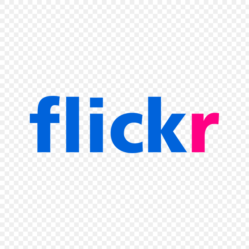 Flickr logo transparent PNG