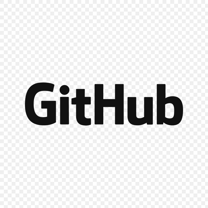 GitHub logo transparent PNG