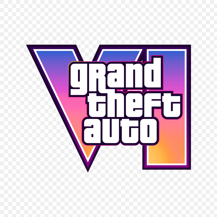 Grand Theft Auto VI logo transparent PNG
