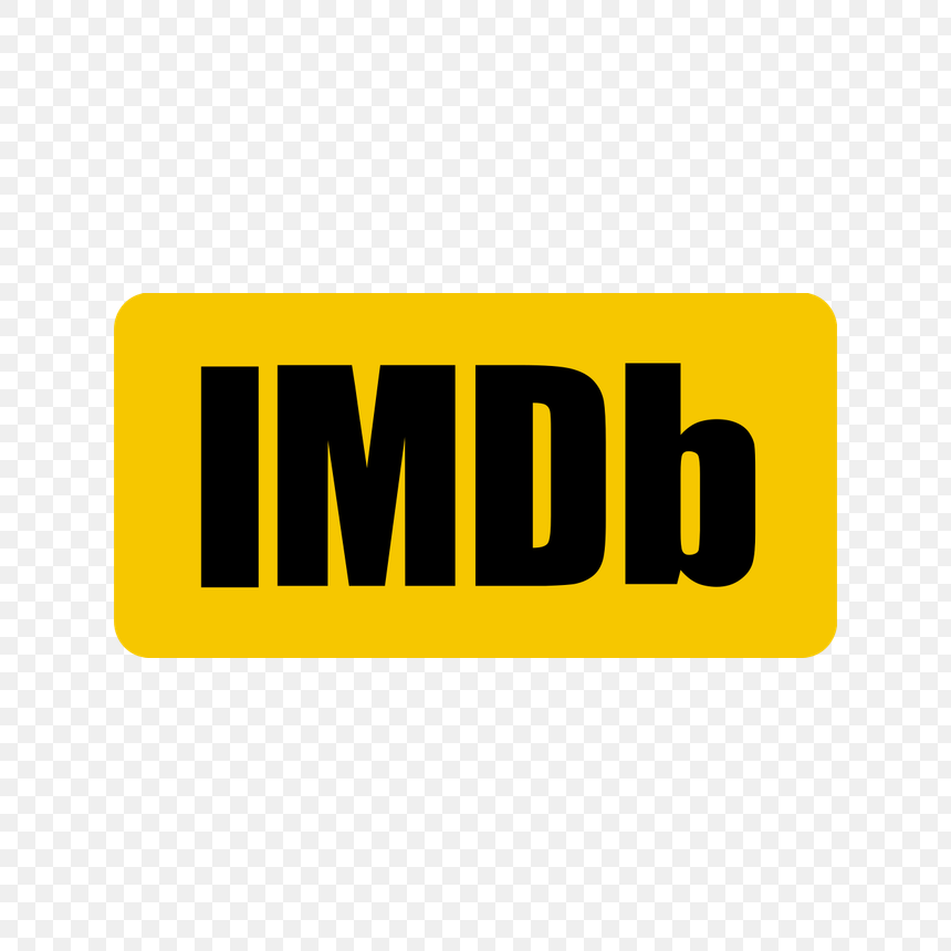 IMDb logo transparent PNG