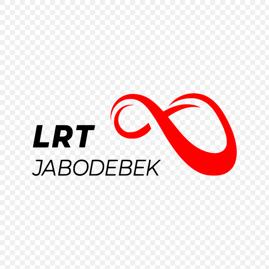 LRT Jabodebek logo transparent PNG