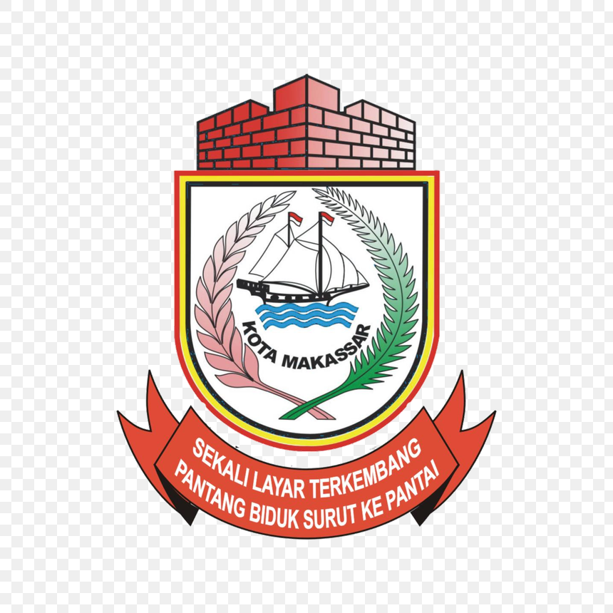 Makassar City logo transparent PNG