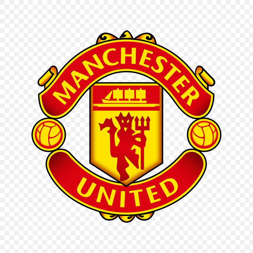 Manchester United logo transparent PNG