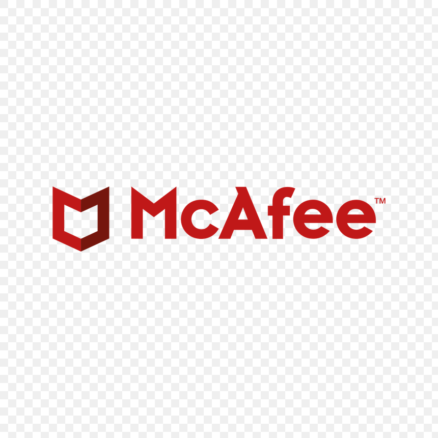 McAfee logo transparent PNG