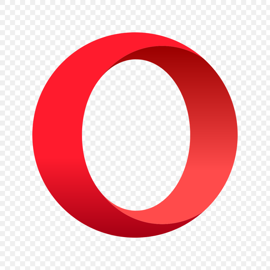 Opera logo transparent PNG