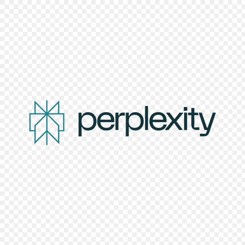 Perplexity AI logo transparent PNG