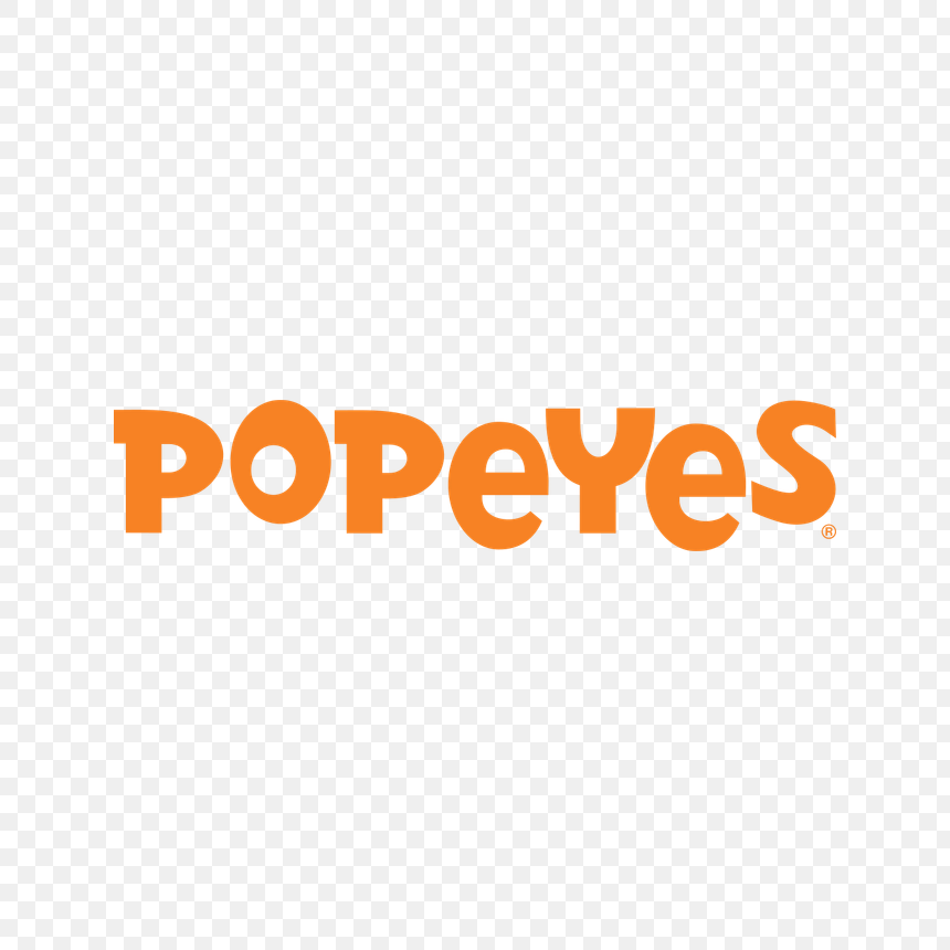 Popeyes logo transparent PNG