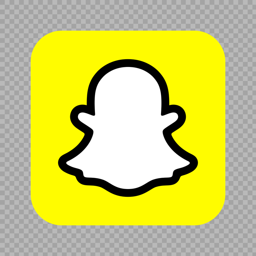 Snapchat logo transparent PNG