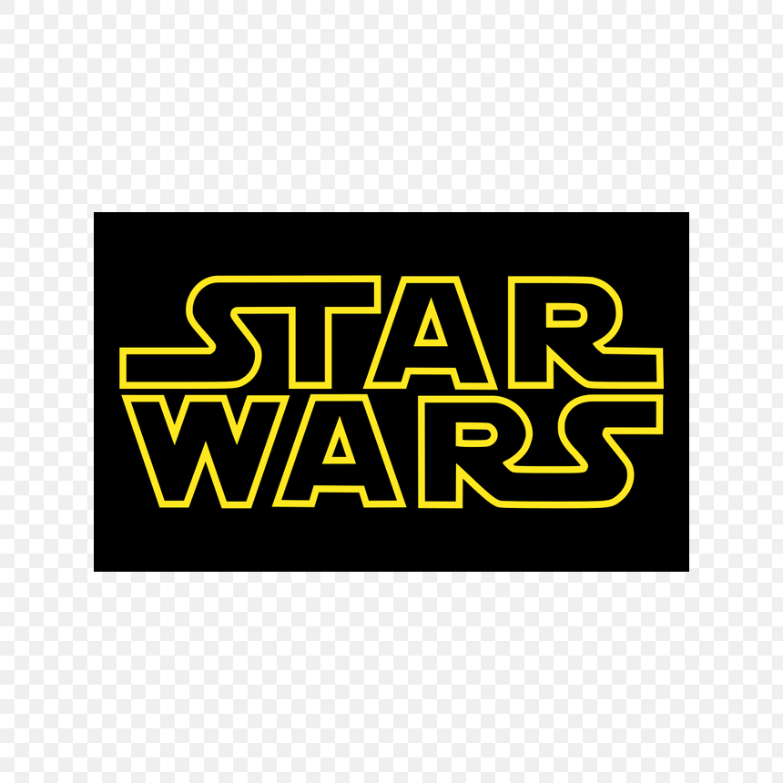 Star Wars logo transparent PNG