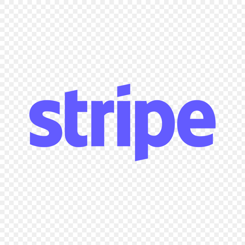 Stripe logo transparent PNG