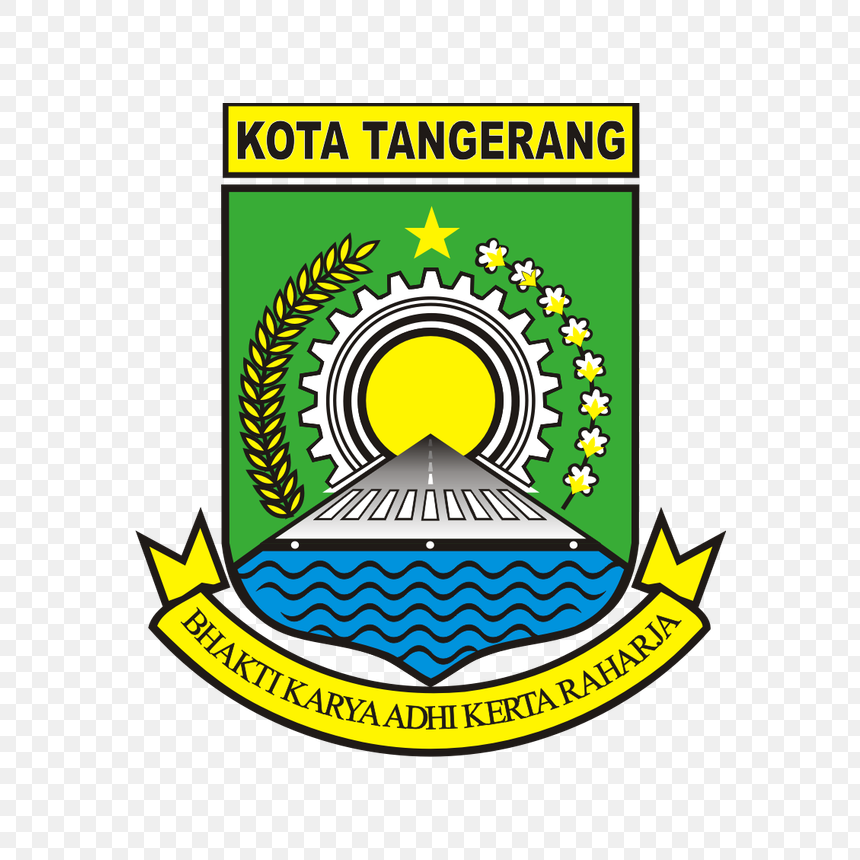 Tangerang City logo transparent PNG