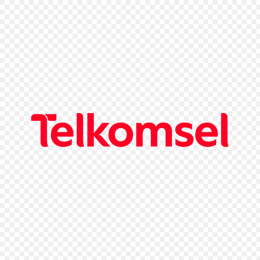 Telkomsel logo transparent PNG