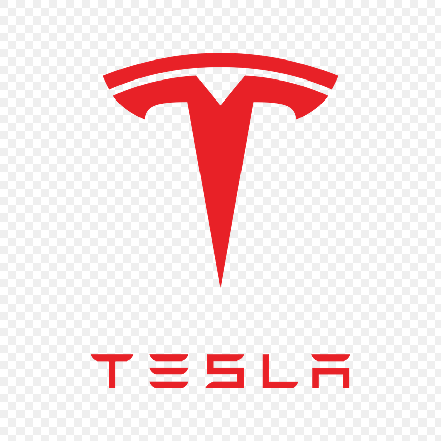 Tesla logo transparent PNG