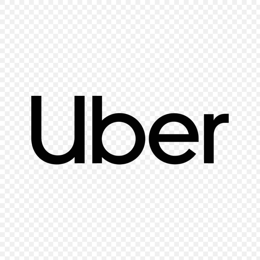 Uber logo transparent PNG