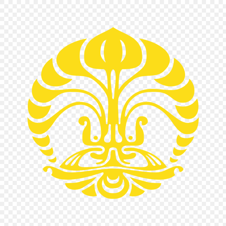 Universitas Indonesia (UI) logo transparent PNG