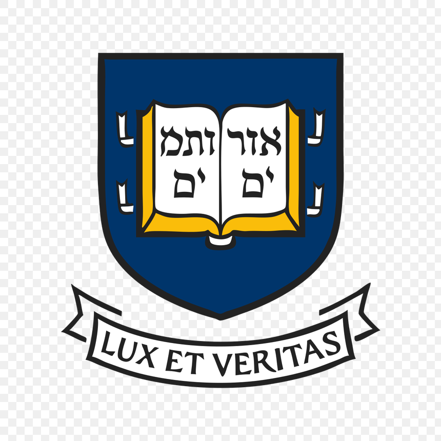 Yale University logo transparent PNG