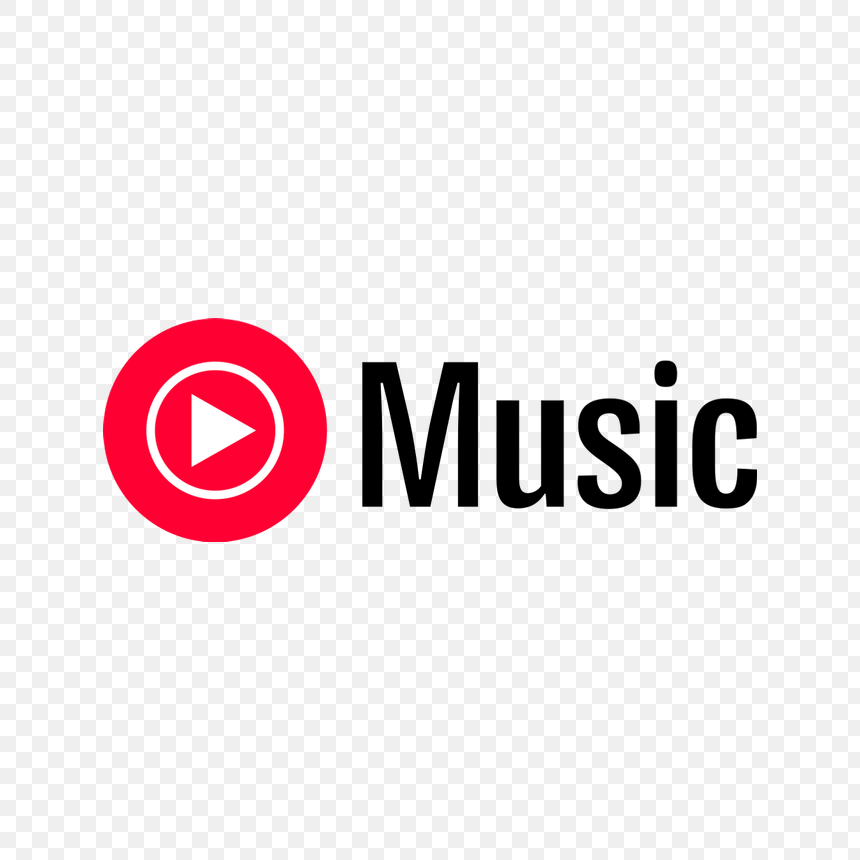 YouTube Music logo transparent PNG